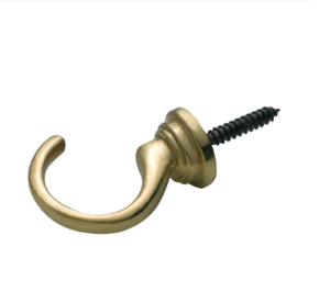 Petits crochets en laiton/or pour suspendre bracelets et bijoux, crochets à finition unie, haute qualité, écologiques, légers - Product Image 2