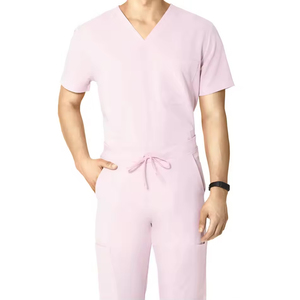 Cotton Made Hot Sale Medical <b>Scrub</b> Uniform Online Sale New Arrival <b>Plus</b> <b>Size</b> Medical <b>Scrub</b> Uniform - Product Image 3