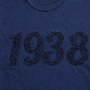 T-shirt en chenille personnalisé avec logo brodé, tee-shirt oversize en coton, streetwear unisexe, vêtements de mode en gros - Product Image 4