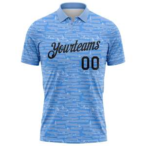 Custom <b>Cricket</b> Club Polo <b>Shirt</b> Full Sublimation Breathable Polyester Manufacturer OEM ODM Sportswear Factory Bulk Production - Product Image 2