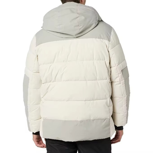 Chaqueta de plumón de diseñador para hombre, talla grande, impermeable, de lona suave, con cuello alto, cierre de cremallera, ecológica, para invierno, ¡Oferta destacada! - Product Image 1