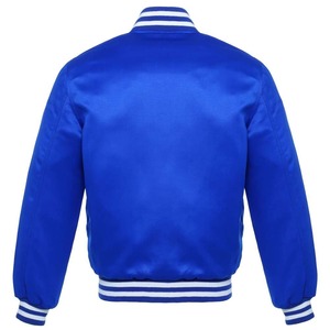 Professional Satin <b>Jacket</b> Manufacturer Creating Varsity <b>Jackets</b> with Modern Style OEM ODM Support and Fantastic Quality Finish - Product Image 4