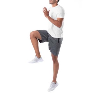 T-shirts pour hommes en coton uni de qualité supérieure, coupe ajustée, design de logo personnalisé, manches courtes, été, style streetwear, prix de gros 2024 - Product Image 5