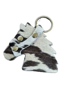 Hecho a mano personalizado ecuestre Metal hierro latón cinturón cadena llavero accesorio llavero plata deportivo para los amantes de los caballos y los ciclistas - Product Image 3