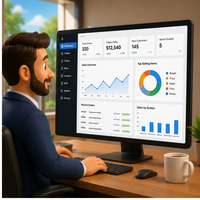 El Mejor Software de Gestión Multi-Restaurante con Versión de Internet para MAC, Disponible en Stock - Pedidos, Inventario, Clientes y Operaciones