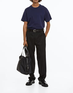 Camisetas de Verano para Hombre, 100% Algodón Jersey, Manga Corta, Estilo Casual, Alta Calidad, Antiarrugas, Ropa Urbana - Product Image 4