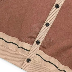 Cardigan pour homme en tissu doux à manches longues, tenue quotidienne confortable, coupe ajustée, facile à porter, cardigan décontracté pour homme - Product Image 5