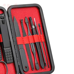 Kit de coupe-ongles en acier inoxydable, ensemble d'outils professionnels de manucure et de pédicure pour le soin des ongles - Product Image 2