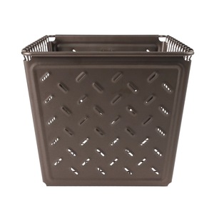 Panier de rangement empilable en métal grillagé, organisateur de garde-manger robuste pour usage domestique - Product Image 2