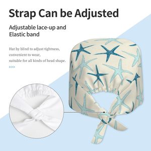 Eco Friendly Breathable Cotton Surgical <b>Caps</b> Unisex Quick Dry <b>Scrub</b> Hats Custom Logo for Hospitals Pet Hospitals - Product Image 4