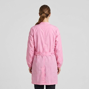 Blouse de coiffure et de barbier à manches longues boutonnée pour femme, pour la coupe de cheveux en salon - Product Image 2
