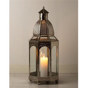 Mini lanterne blanche en métal, design moderne pour intérieur et extérieur, Noël, durable, écologique, haute qualité, bougie - Product Image 6