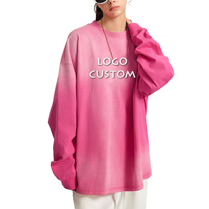 Camisetas Personalizables de Cuello en V para Hombre, Estilo Casual, Transpirables, Lisas, de Corte Regular, Nueva Moda Otoño Invierno, Color Sólido - Product Image 3