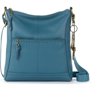 AZORES SPORTS Bolso Bandolera de Cuero Genuino para Mujer, Bolso de Mano con Cierre de Cremallera, Diseño Suave para Exteriores - Product Image 5