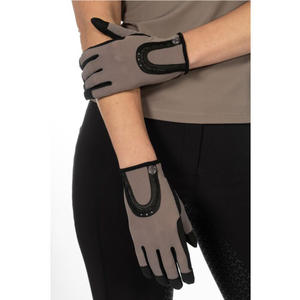Gants d'équitation de haute qualité, respirants, avec doigts très rembourrés, Lauria Garrelli, design exclusif. - Product Image 5