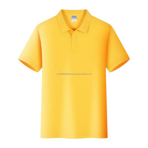 T-shirt Polo Homme Décontracté à Manches Courtes Couleur Unie Respirant Business Sport Nouvelle Mode & Rayures Golf - Product Image 4