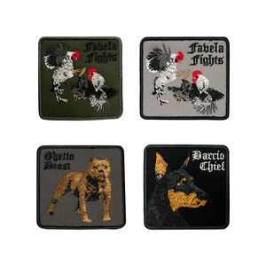 Parches Bordados Personalizados de Alta Calidad, Diseño Floral 3D, Apliques Termoadhesivos o para Coser en Ropa, Sombreros, Bolsos, Lona y Tela - Product Image 5