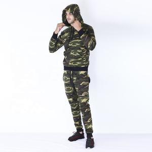 Venta al por mayor personalizado chándal 100% algodón Joggers conjuntos chándal ropa deportiva logotipo personalizado hombres casual chándal - Product Image 4