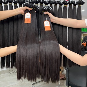 Cabello Humano Vietnamita Liso Natural de 26'' Doble Trama, Grado 12A, Listo para Enviar, Paquete de Cabello Vietnamita Virgen Liso Natural - Product Image 3