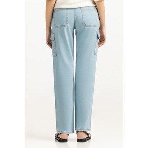 Jeans de Mezclilla para Mujer con Costuras Refinadas y Diseño Cómodo para Usar Todo el Día - Product Image 2