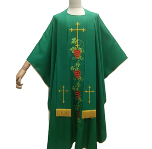 Al por mayor, Nueva Casulla Sacerdotal Roja de Alta Calidad, Vestimenta Litúrgica Vintage, Túnica, Capa, Diseño Superior de Alta Calidad - Product Image 1