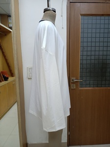 Robe Abaya blanche pour femmes musulmanes, manches longues, vêtement religieux décontracté pour tous les jours - Product Image 4