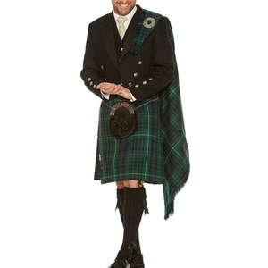 Veste et gilet Prince Charlie écossais personnalisés pour homme, imperméables, avec logo frontal, pour l'automne, 100 % haute qualité - Product Image 4