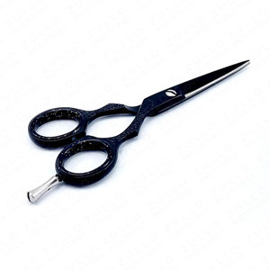 Ciseaux de coiffure professionnels 5,5 pouces, ciseaux de barbier avec lames ultra-affûtées et inserts pour les doigts amovibles - Product Image 6