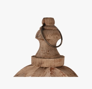 Handcrafted <b>Wooden</b> Candle <b>Lantern</b> Vintage Farmhouse Round Pillar Candle Holder Rustic Tabletop Decorative <b>Lantern</b> for Home Decor - Product Image 2