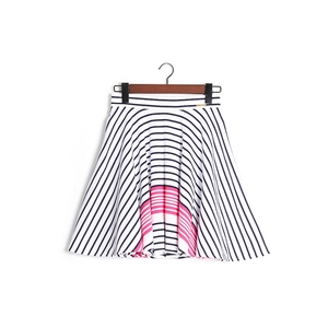 ODM Cute Mini Falda Gris Algodón Cintura Elástica Transpirable - Product Image 1