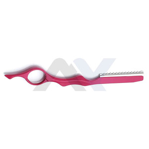 Navaja de Peluquería para Adelgazar y Texturizar el Cabello, Color Rosa, Elegante, para Mujer, Herramienta Profesional de Salón - Product Image 4
