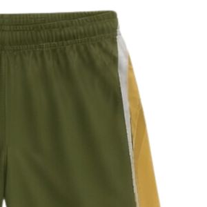Unisex Olive Green Gold Sublimated Lacrosse <b>Shorts</b> Lightweight Polyester Athletic Team Uniform Performance Apparel - Product Image 4