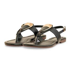 Sandalias de tacón informales negras CL1882 - Product Image 3