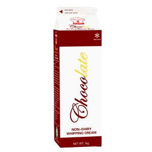 Vente directe du fabricant, service OEM/ODM, crème non laitière HALAL pour pâtisserie, crème fouettée au chocolat à base de produits laitiers, 1 kg - Product Image 1