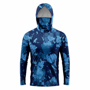 ผู้ผลิตเสื้อผ้ากีฬากลางแจ้งแบบมีฮู้ดสำหรับตกปลาสำหรับผู้ชาย - Product Image 5