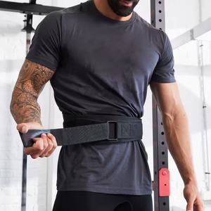 Cinturón ligero de nailon para levantamiento de pesas, diseño personalizado ajustable para seguridad en Fitness y Powerlifting - Product Image 5