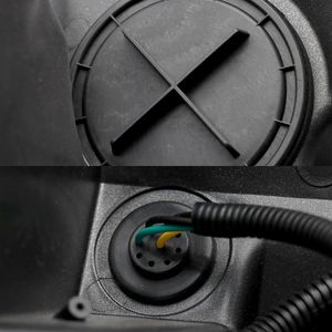 Gruppo Fari Alogeni Cromati per Volvo VNL VNM 2004-2018 e Volvo VN 2004-2015, Lato Destro/Passeggero, Lampadine Incluse - Product Image 3