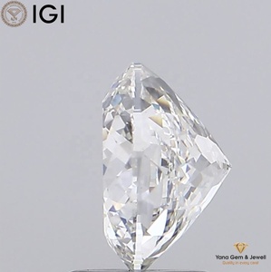 Diamant de laboratoire CVD de qualité supérieure, 2,00 carats, taille portugaise, couleur E, pureté VVS2, avec certificat IGI, magnifique pour bague de fiançailles - Product Image 4