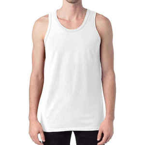 Mens Tank Top Soft Feel Cotton Sleeveless Workout Shirt Comfortable Daily Wear USA Fashion Apparel Collection - Product Image 1