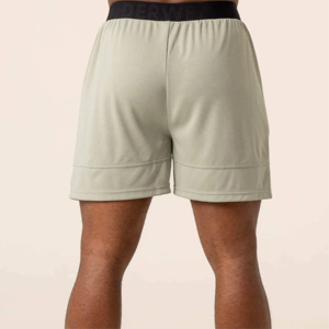 Nouveauté : Short décontracté pour homme en toile de coton respirante, longueur genou, avec cordon de serrage, brodé, écologique et à séchage rapide - Product Image 4