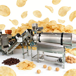 Máquina Multifuncional <span class=keywords><strong>de</strong></span> Alta Eficiencia para Sazonar Alimentos, para <span class=keywords><strong>Carne</strong></span>, Snacks y Alimentos Inflados HJ-TWJ200 - Product Image 1