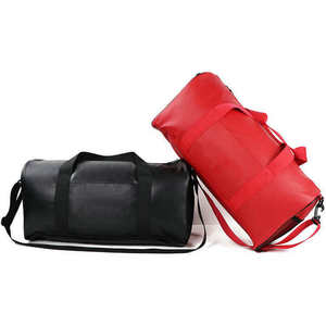 Sac de sport Oxford uni, sac de voyage portable, sac messager à bandoulière, noir, rouge - Product Image 1