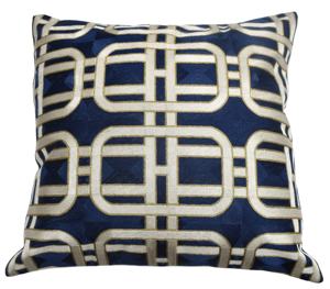 Housse de coussin carrée à motif géométrique élégant et durable remise spéciale et offres de commande en gros pour les taies d'oreiller et de coussin à usage domestique - Product Image 1