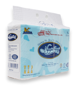 Việt Nam Nhà Máy Nhanh Chóng Xuất Khẩu 1 Ply Trinh Gỗ Bột Giấy Jumbo Cuộn Giấy Vệ Sinh Giấy Mềm Dùng Một Lần Có Thể Giặt Nguyen Khang Thương Hiệu Tư Nhân - Product Image 5