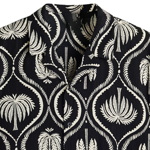 Camisa de Muselina Informal y Holgada para Hombre, Manga Corta, Ligera, Transpirable, con Botones al Frente, para Verano, Playa, Vacaciones, Uso Diario - Product Image 6