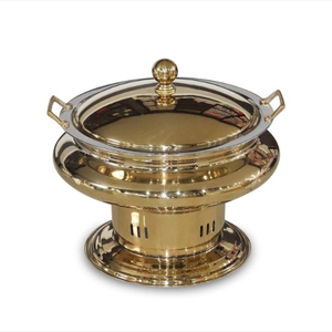 Vintage Chafing Dish Home And Restaurant <b>Table</b> Ware Decorative Food Warmer <b>Buffet</b> Server Chaffing Dish Hotels Supplies - Product Image 2