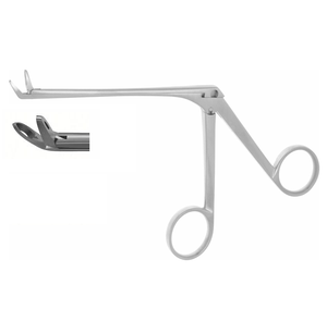 Pinces Weil-Blakesley en acier inoxydable de haute qualité, courbées vers le haut à 30 degrés °   à 45 °   angle de 4 mm, longueur de travail 110 mm, 786 - Product Image 1