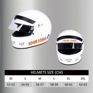 Casco de Carreras Integral Personalizado con Logotipo OEM ODM, Compuesto, Snell 1750g, Ligero, FIA 8859 2024, Snell SA2025, Color Personalizado, Nuevo - Product Image 2