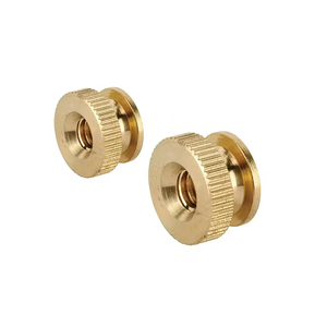 High Precision Brass Knurled Expansion Inserts with Corrosion Resistant Finish for Durable <b>Fastening</b> Use - Product Image 1