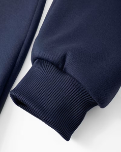 Color Block Winter Lined Boys Hoodie Pullover Sweatshirt Hooded Long Sleeve Fleece Polyester/Cotton Casual Wear - Product Image 4